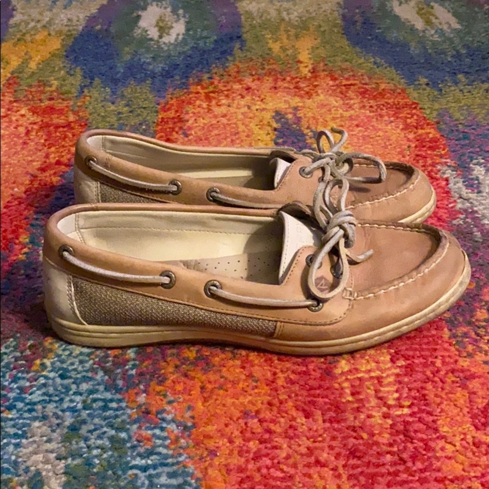 Tan Sperry Boat Shoes (8)
